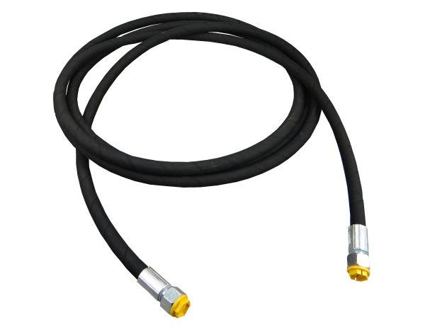Przewód hydrauliczny gwint M22x1.5 proste L-5300mm DN12-1SN (AA-13-5300; P11P11) 16MPa Waryński