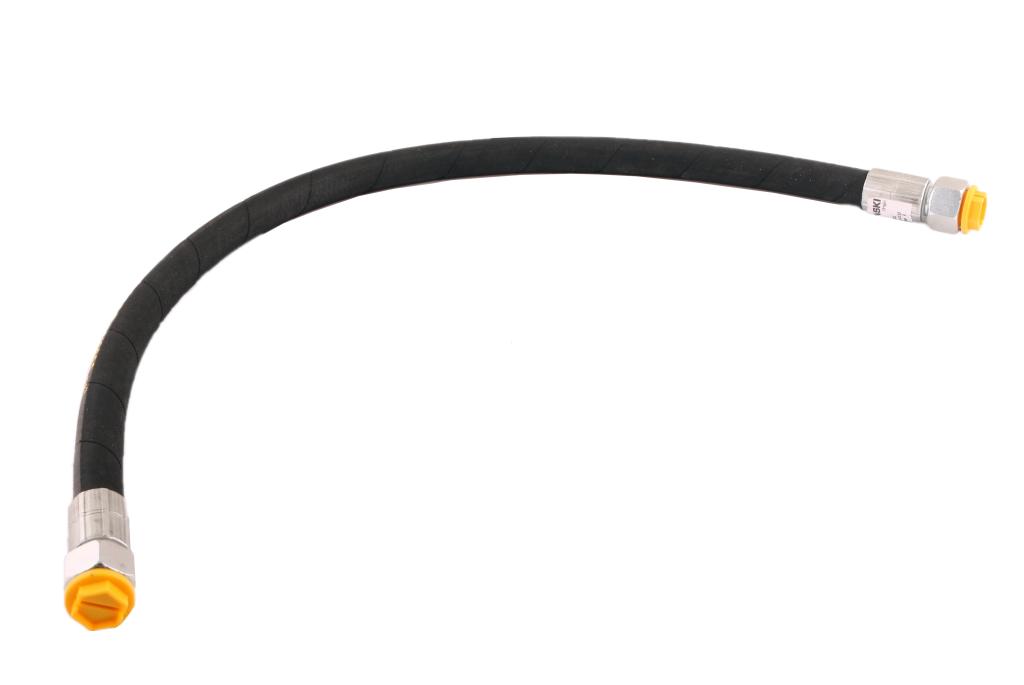 Przewód hydrauliczny 275 bar gwint DKR/DKR 1/2" BSP proste L-750mm DN12-2SN (C11C11/211/13-750) 27.5 Mpa