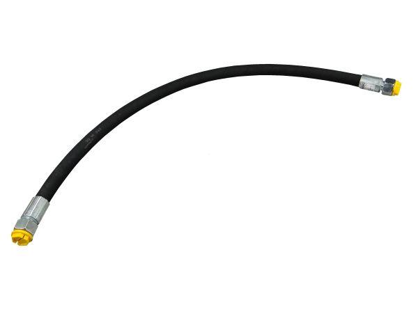 Przewód hydrauliczny 275 bar gwint M22x1.5 proste L-800mm 336-632-552-119 , 7214/07-082/1 UNHZ 750 Cyklop (AA-13-800; P11P11) 27,5MPa Waryński