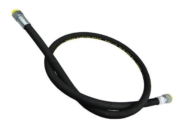 Przewód hydrauliczny 250 bar gwint M27x2 proste L-1800mm DN16-2SN (AA-1800/M27X2/25MPA; P11P11)  Waryński