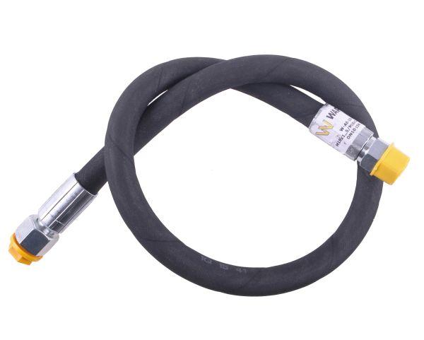 Przewód hydrauliczny gwint M18x1.5 proste L-740mm DN10-1SN (AB-10-740; P11P21)  Bizon (5040/30/079/1) 18.0MPa Waryński