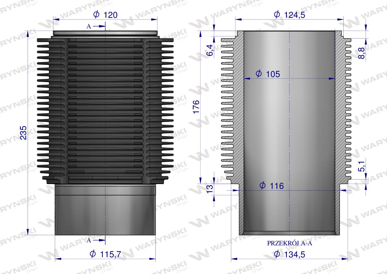 Zestaw naprawczy T25 nowy typ WARYŃSKI