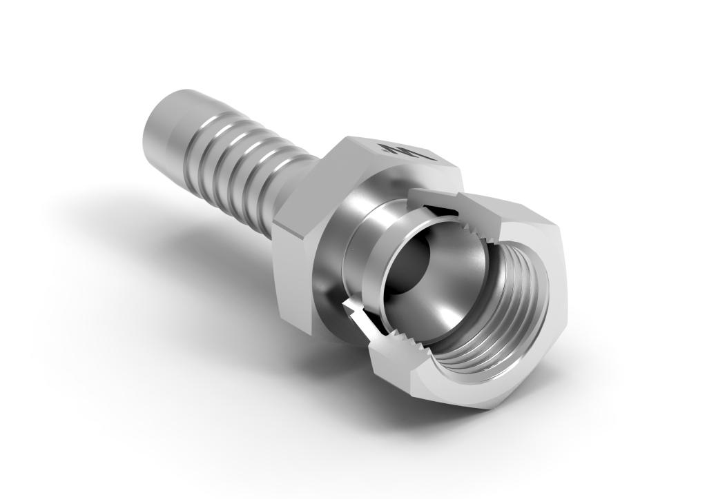Zakucie hydrauliczne DK DN10 3/8" (pasuje do TOYOTA) PREMIUM Waryński  ( sprzedawane po 2 )