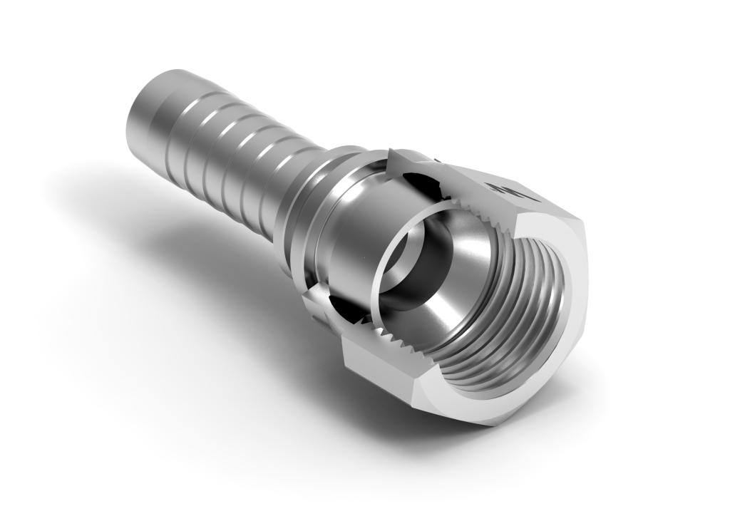 Zakucie hydrauliczne DKJ DN10 9/16"-18 UNF PREMIUM Waryński ( sprzedawane po 10 )