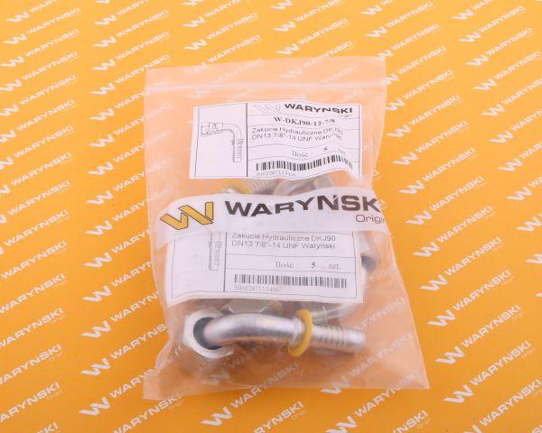 Zakucie hydrauliczne DKJ90 DN10 7/8'-14 UNF Waryński
