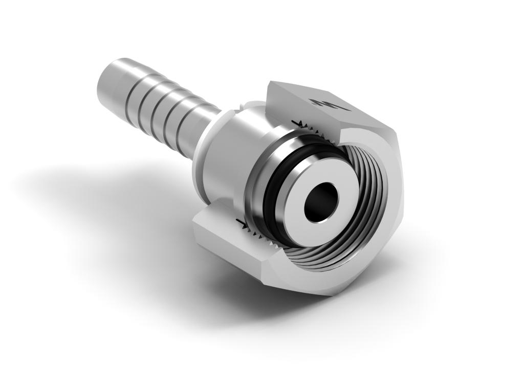 Zakucie hydrauliczne DKOS DN08 12S M20x1.5 PREMIUM Waryński ( sprzedawane po 10 )