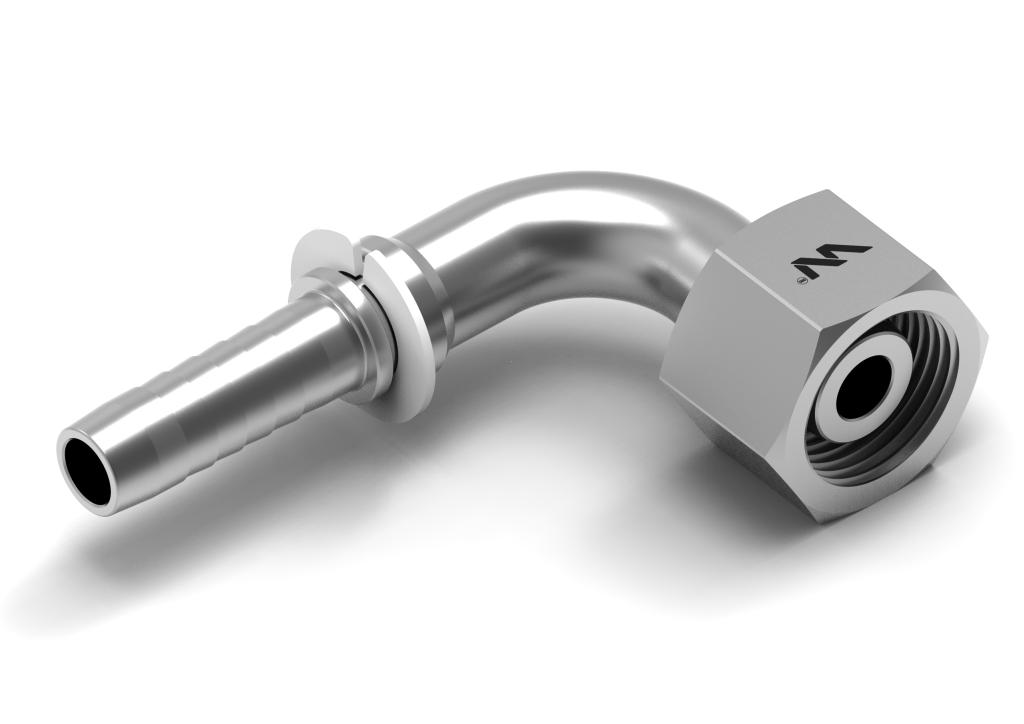 Zakucie hydrauliczne DKOS90 DN10 12S M20x1.5 PREMIUM Waryński ( sprzedawane po 10 )