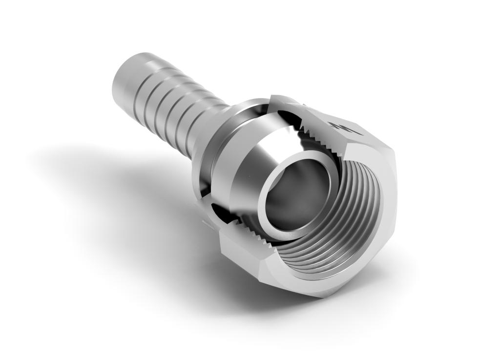 Zakucie hydrauliczne DKR DN08 3/8"-19 PREMIUM Waryński ( sprzedawane po 10 )