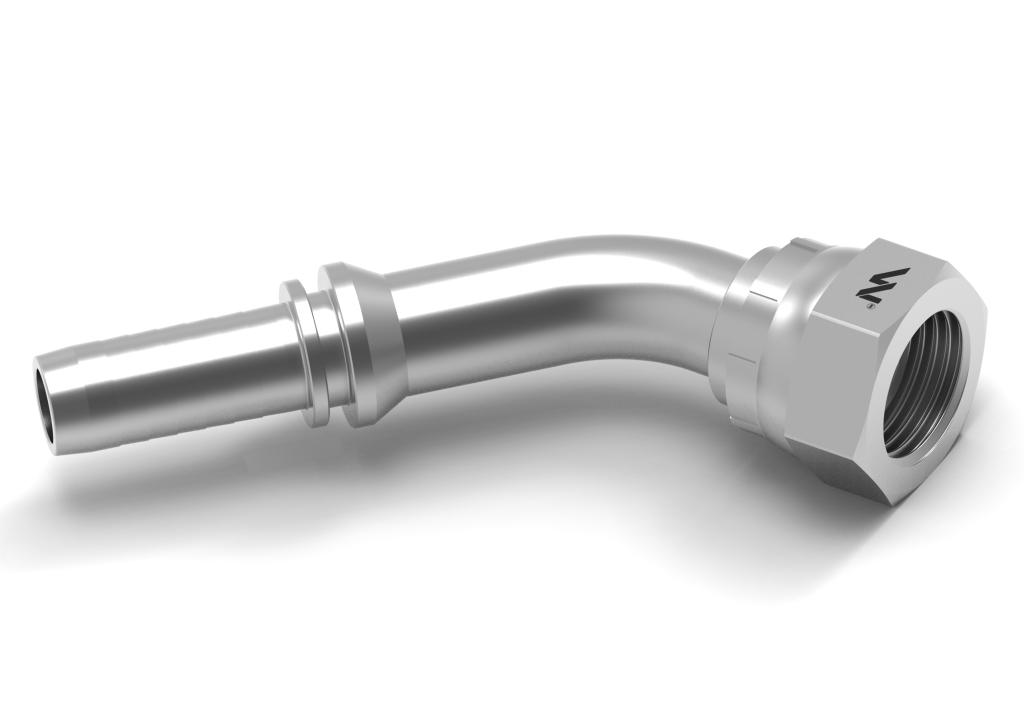 Zakucie hydrauliczne DKR45 DN06 3/8"-19 PREMIUM Waryński ( sprzedawane po 5 )