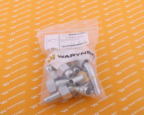 Zakucie hydrauliczne DKR45 DN16 3/4'-14 Waryński