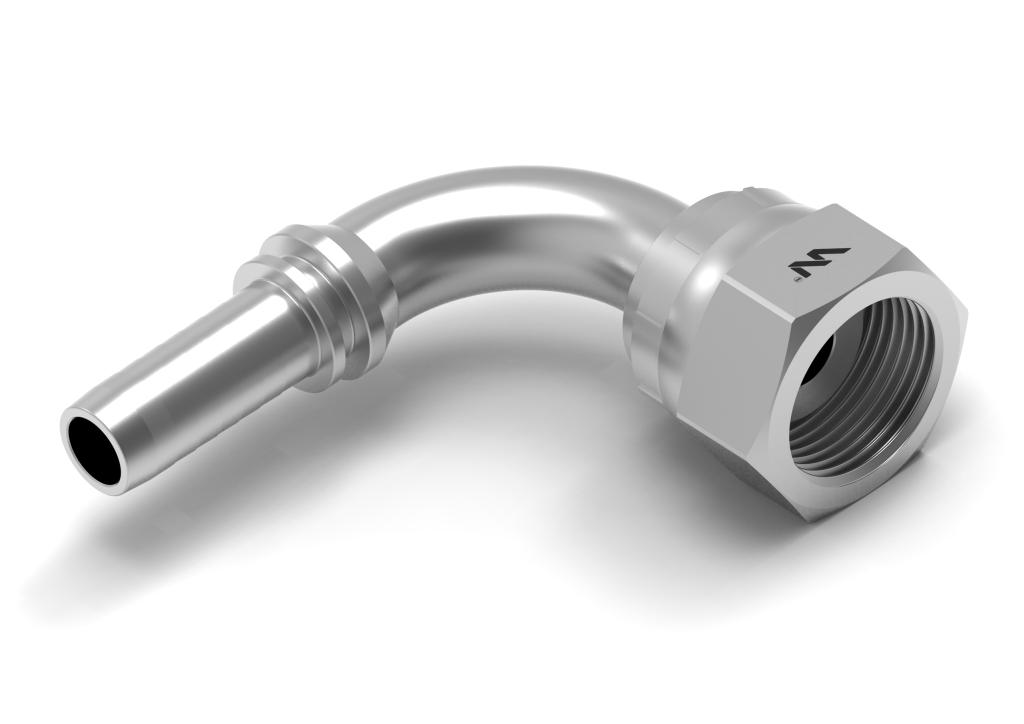 Zakucie hydrauliczne DKR90 DN06 3/8"-19 PREMIUM Waryński ( sprzedawane po 10 )