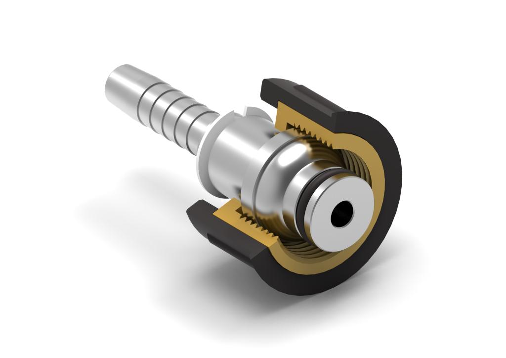 Zakucie nakretka do myjek (pasuje do Karcher) na waz DN06 GW M22x1.5 (RM-KARDN06NM) PREMIUM Waryński ( sprzedawane po 10 )