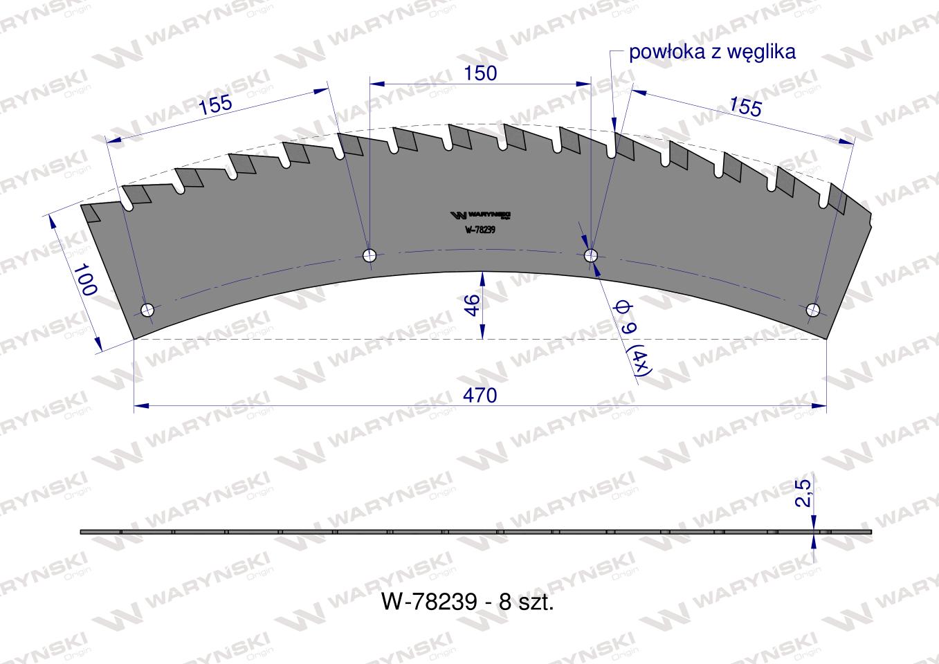 Zestaw PIŁ KEMPER 460 (plus), Waryński