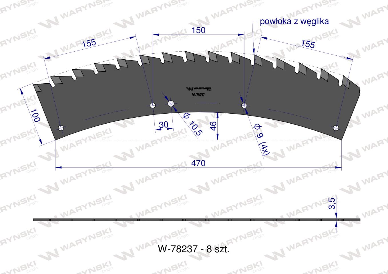 Zestaw PIŁ KEMPER 475 (plus), Waryński