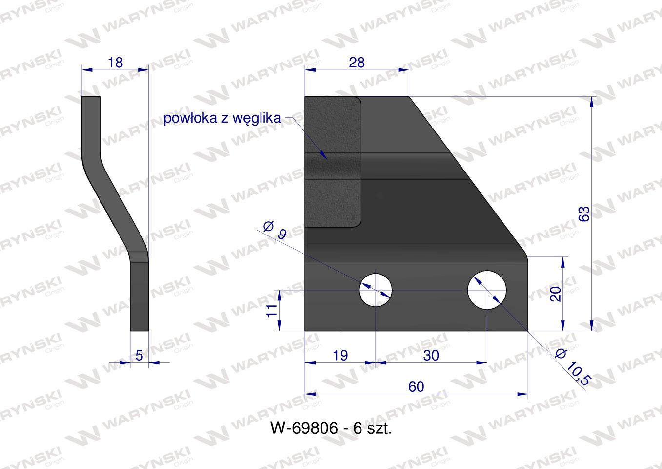 Zestaw PIŁ KEMPER 345 CA785533, Waryński
