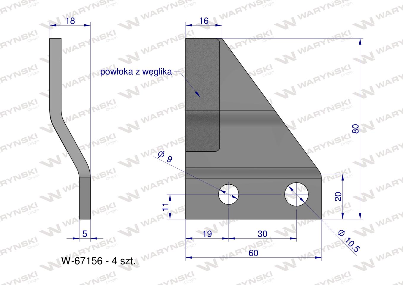 Zestaw PIŁ KEMPER 4500, 445, Waryński