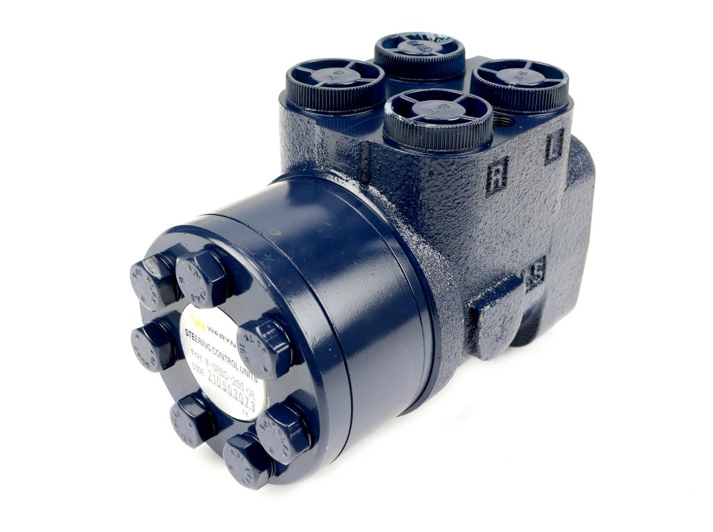 Orbitrol hydrauliczny W-ORBS-OR 200 cm3/obr z zaworami (System Open Center - z reakcją z kół na kierownicę) Waryński
