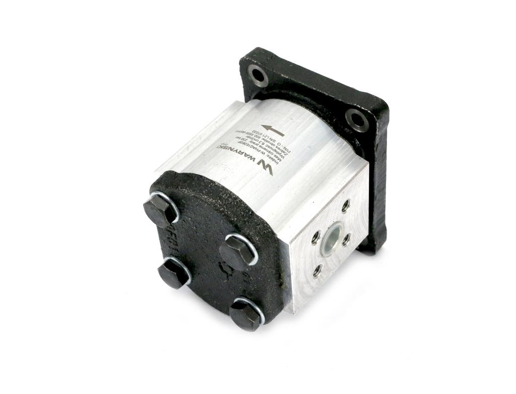 Pompa hydrauliczna zębata 6.3cm3 (grupa 1 - typ europejski) wałek 1:8 (obroty prawe) max.230 bar Waryński