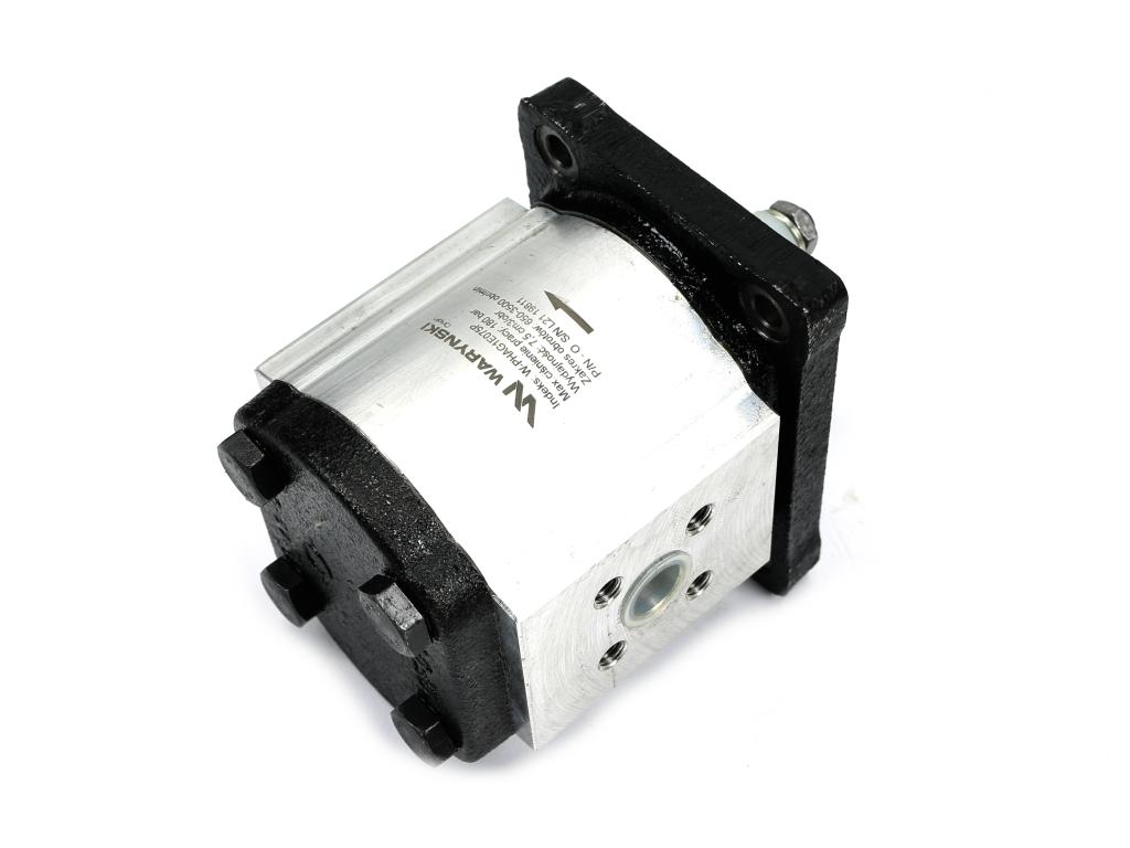 Pompa hydrauliczna zębata 7.5cm3 (grupa 1 - typ europejski) wałek 1:8 (obroty prawe) max.180 bar Waryński