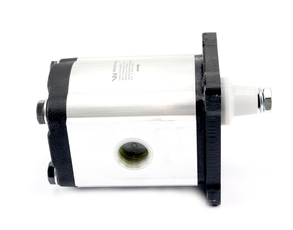 Pompa hydrauliczna zębata 28.0cm3 (grupa 2 - typ europejski) wałek 1:8 przyłącza gwintowane (obroty prawe) max.160 bar Waryński