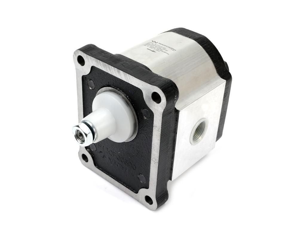 Pompa hydrauliczna zębata 33.0cm3 (grupa 3 - typ europejski) wałek 1:8 przyłącza gwintowane (obroty prawe) max.240 bar Waryński