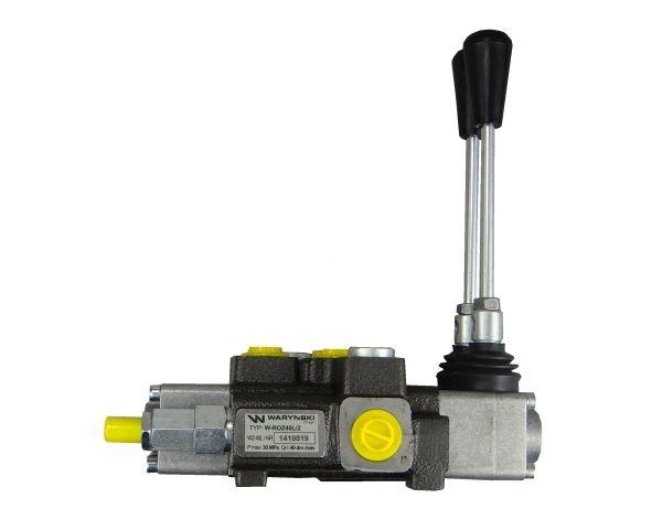 Rozdzielacz hydrauliczny 2-sekcyjny max przepływ 40L  Waryński