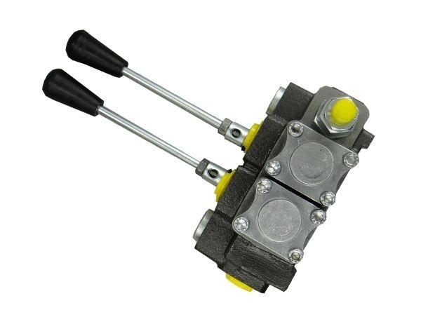 Rozdzielacz hydrauliczny 2-sekcyjny max przepływ 40L  Waryński