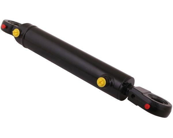 Cylinder hydrauliczny - siłownik dwustronny wspomagania CJF-50/28/200Z (sworzeń 30mm) Bizon Waryński
