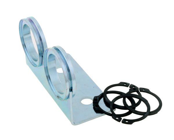 Uchwyt podwójny z pierścieniami segera dla szybkozłączy EURO Push-Pull Waryński