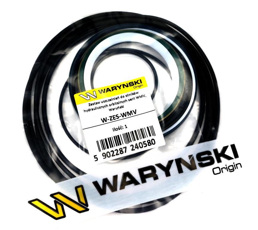Zestaw uszczelnień do silników hydraulicznych orbitalnych serii WMV, Waryński
