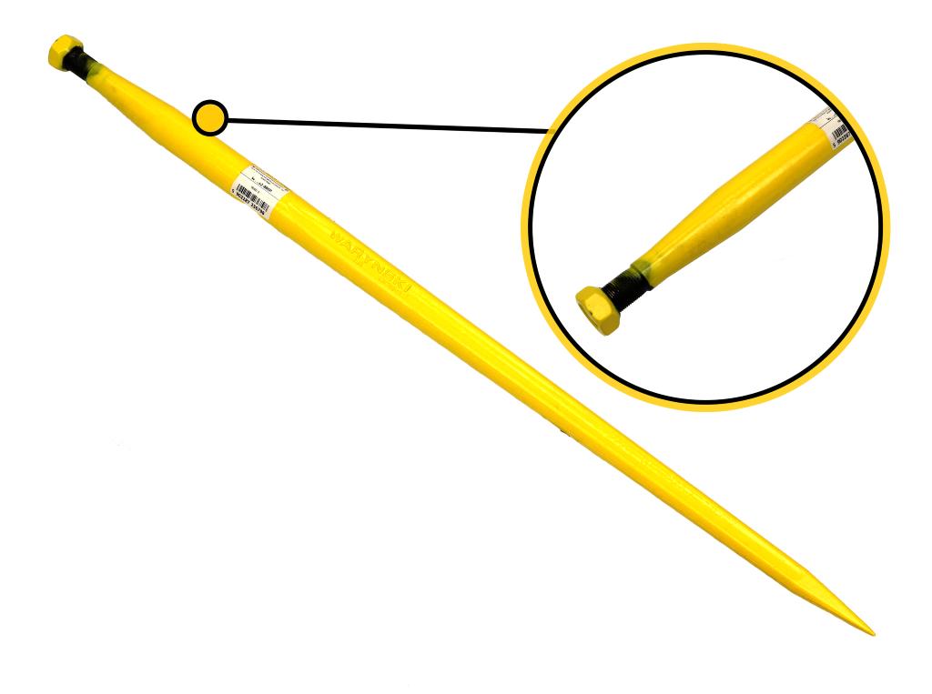 Ząb ładowacza uniwersalny prosty L- 880 mm Tur WARYŃSKI