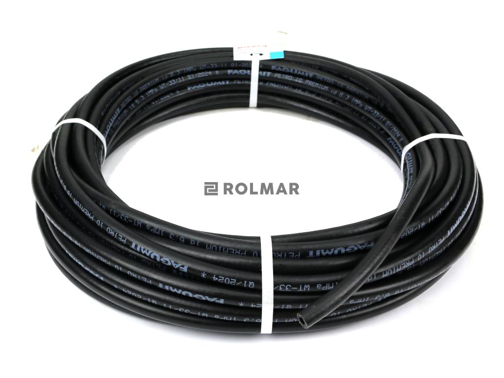 Wąż do paliw, benzyna, olej DN6,3 - 10 bar / 1.0 Mpa PETRO 10 PREMIUM, (sprzedawane po 25)