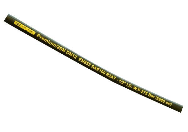 Wąż hydrauliczny do zakuwania DN12 2-oplotowy 275 Bar Waryński (sprzedawany po 25m)