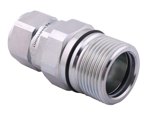 Szybkozłącze hydrauliczne skręcane gniazdo G1"BSP gwint wewnętrzny 250bar Waryński