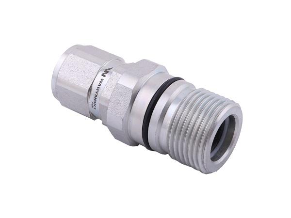Szybkozłącze hydrauliczne skręcane gniazdo G3/8"BSP gwint wewnętrzny 300bar Waryński