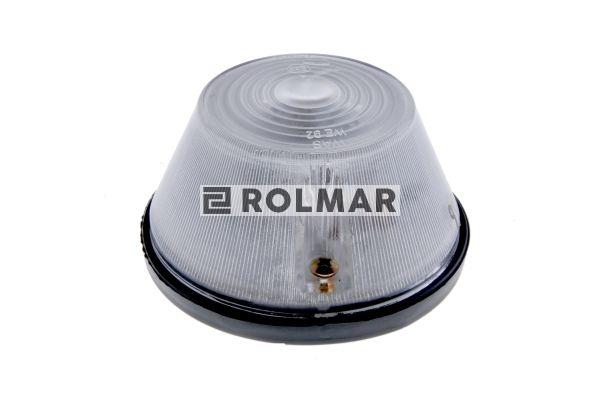 Lampa obrysowa biała niska D-47/D-50 Przyczepa