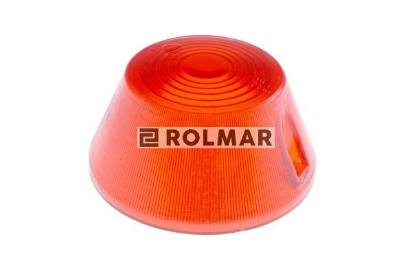 Klosz lampy obrysowej czerwony niski D-47/D-50 Przyczepa