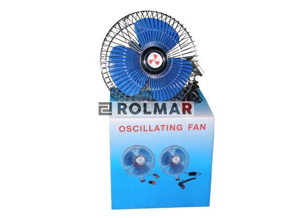 Wentylator wiatrak 12V obrotowy duży 