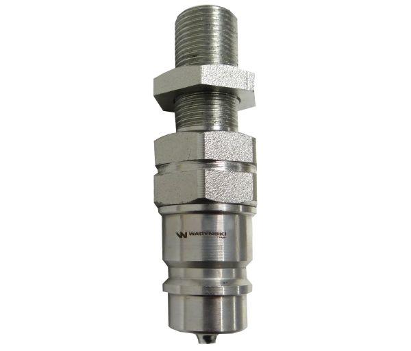 Szybkozłącze hydrauliczne wtyczka long M18x1.5 gwint zewnętrzny EURO (9100818W) (ISO 7241-A) Waryński