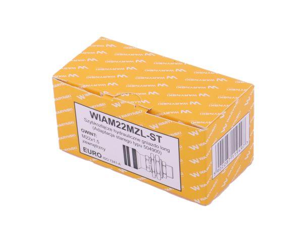 Szybkozłącze hydrauliczne gniazdo long M22x1.5 gwint zewnętrzny EURO (Adaptacja starego typu 504900) (9199822G/ST) (ISO 7241-A) Waryński