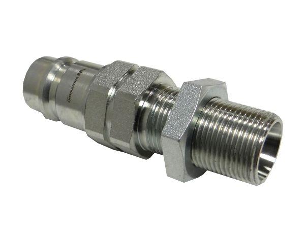 Szybkozłącze hydrauliczne wtyczka long M22x1.5 gwint zewnętrzny EURO (9100822W) (ISO 7241-A) Waryński