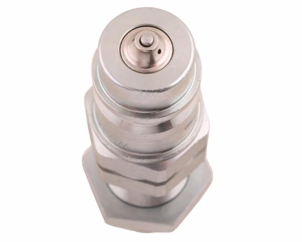 Szybkozłącze hydrauliczne wtyczka long z eliminatorem ciśnienia M22x1.5 gwint zew. EURO (9100822W) (ISO 7241-A) Waryński