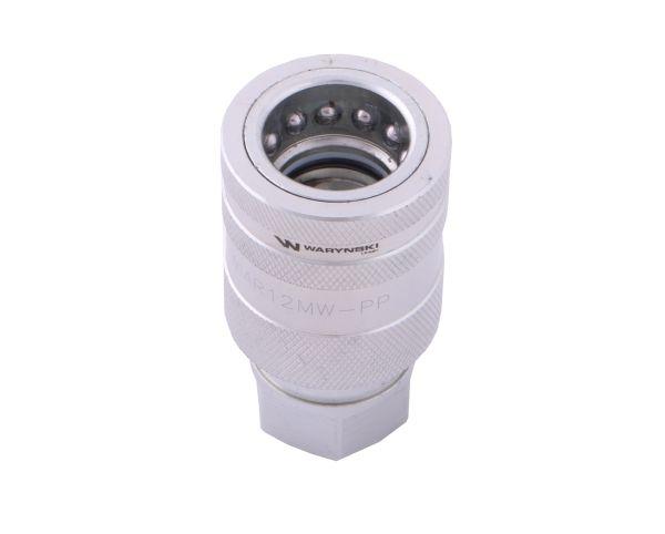 Szybkozłącze hydrauliczne gniazdo G1/2"BSP gwint wewnętrzny EURO PUSH-PULL (ISO 7241-A) Waryński