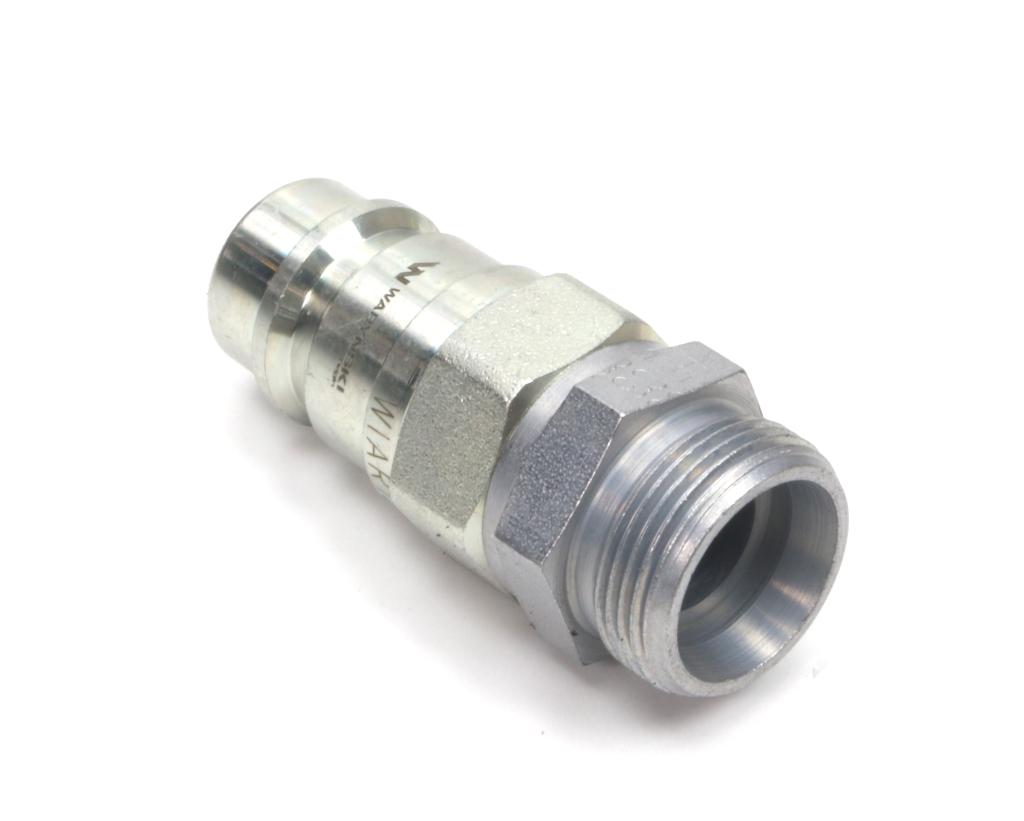 Szybkozłącze hydrauliczne wtyczka  ISO 7241-A EURO XGE18LR-1/2" M26x1.5 Waryński