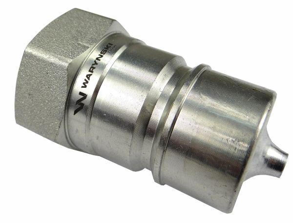 Szybkozłącze hydrauliczne wtyczka G3/4"BSP gwint wewnętrzny ISO 7241-A Waryński 