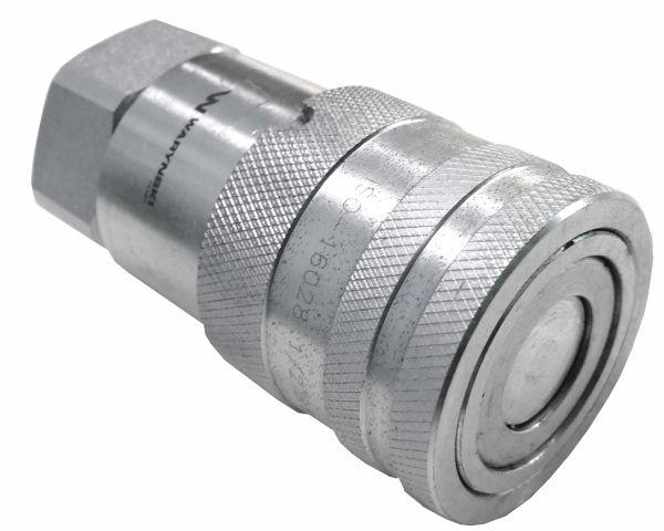 Szybkozłącze hydrauliczne suchoodcinające gniazdo G3/8"BSP gwint wewnętrzny ISO16028 Waryński
