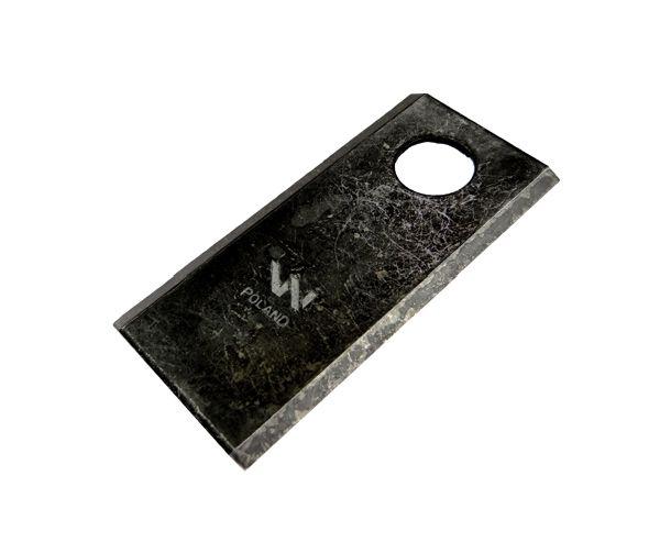 Nóż, nożyk kosiarka rotacyjna 102x48x3mm zastosowanie Samasz WARYŃSKI ( sprzedawane po 25 ) 