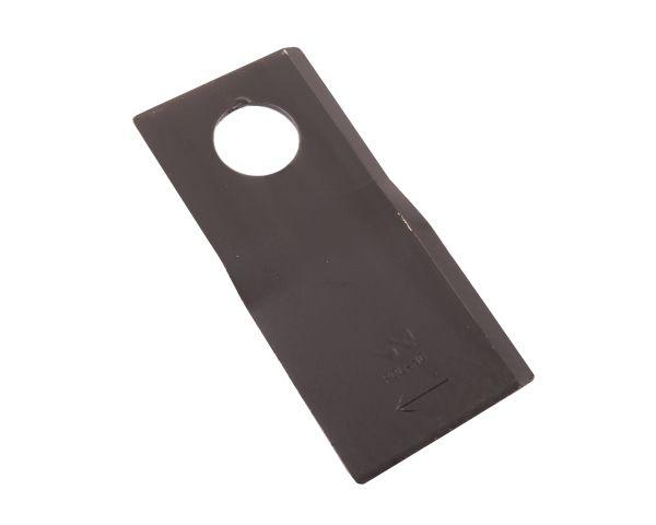 Nóż. nożyk kosiarka prawy 110x50x3mm otwór 21 zastosowanie 4047015 Galfre WARYŃSKI ( sprzedawane po 25 )