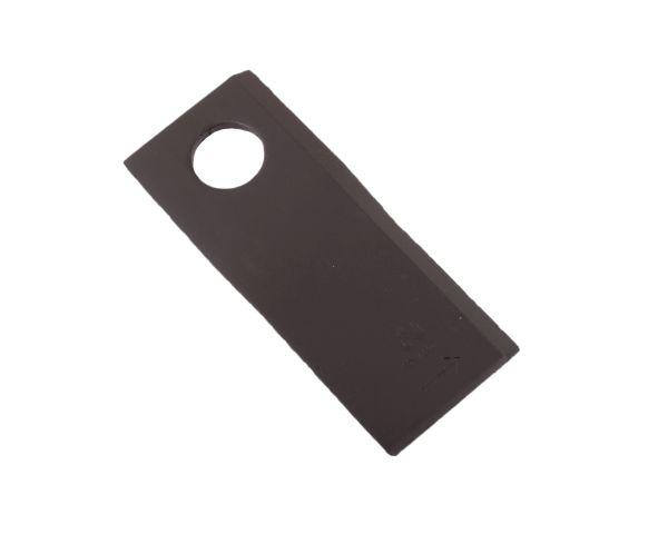 Nóż. nożyk kosiarka lewy 120X50X4mm otwór 21 zastosowanie RF 120/4 Pronar WARYŃSKI ( sprzedawane po 25 )