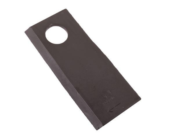 Nóż. nożyk kosiarka prawy 120X50X4mm otwór 21 zastosowanie RF 120/4 Pronar WARYŃSKI ( sprzedawane po 25 )